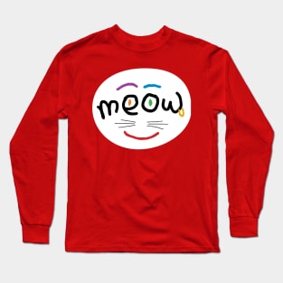 Meow Long Sleeve T-Shirt